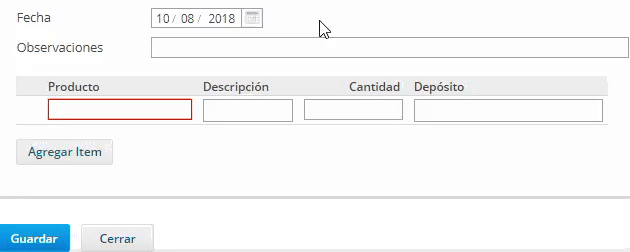 Cómo ingreso un nuevo ajuste de stock en Xubio Argentina