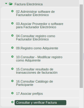 verificar facturas electrónicas en la DIAN