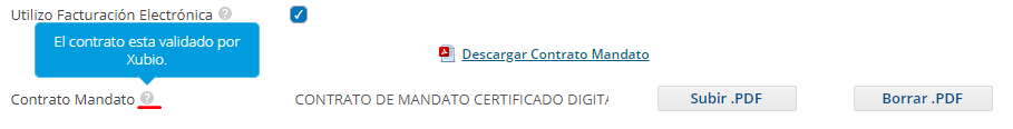 Validado contr