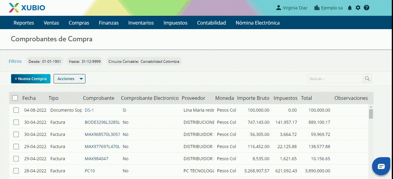 Nota Ajuste compro